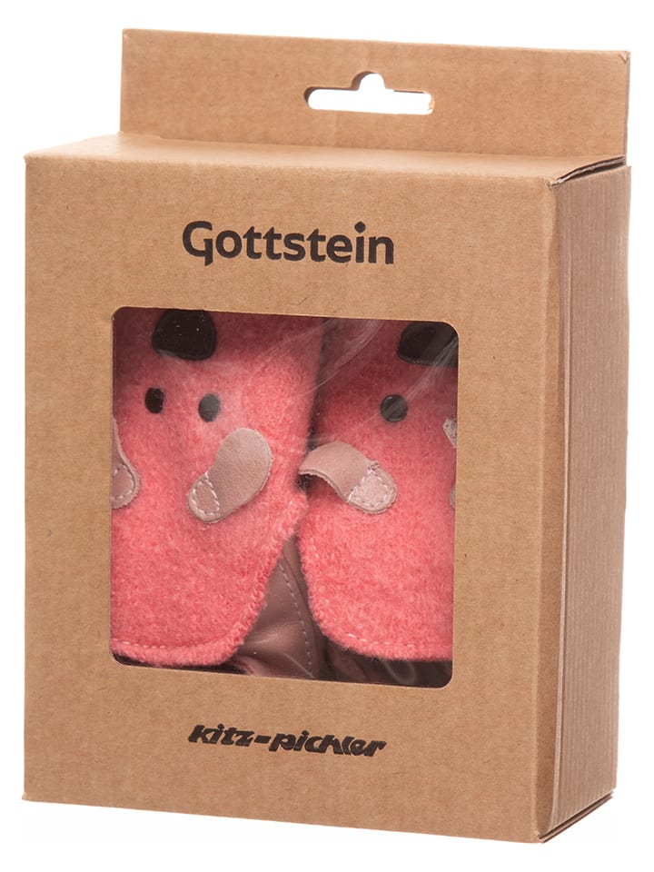 kitz-pichler Krabbelschuhe in Rosa günstig kaufen
