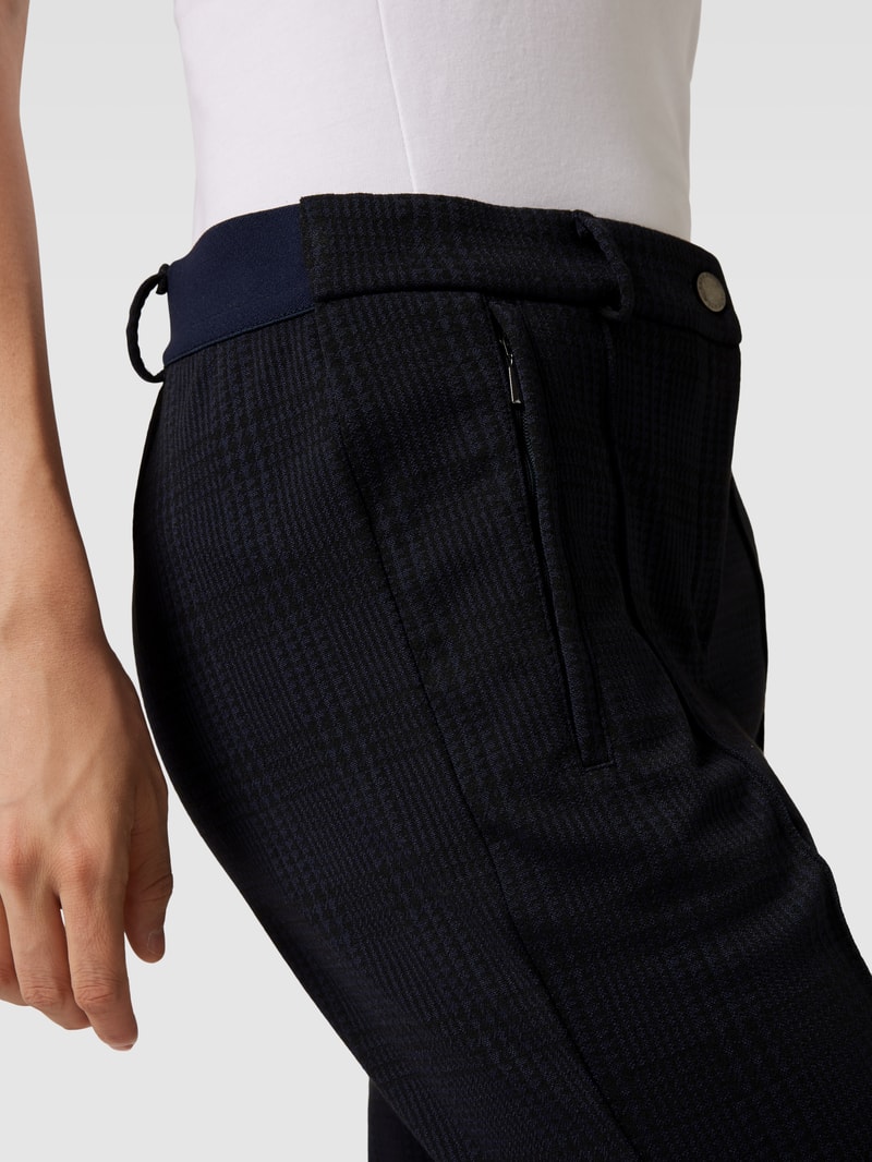 Super Slim Fit Hose mit Knopf- und Reißverschluss in marineblau