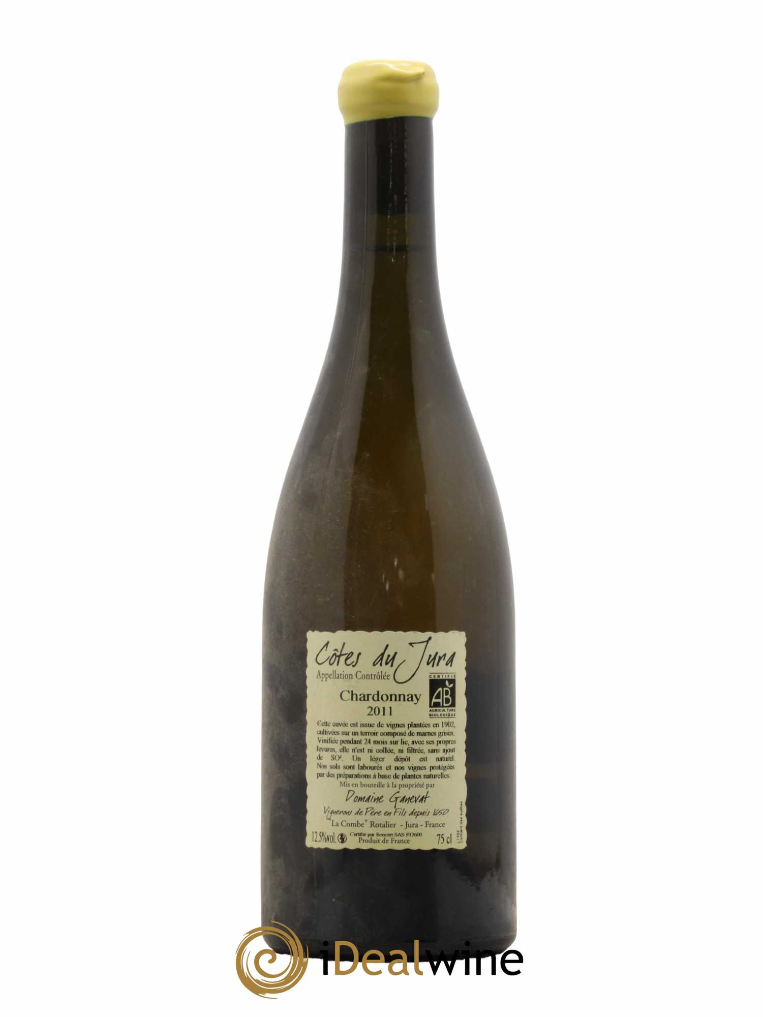 Côtes du Jura Les Chalasses Vieilles Vignes Jean-François Ganevat (Domaine)  2011 - Lot de 1 Bouteille