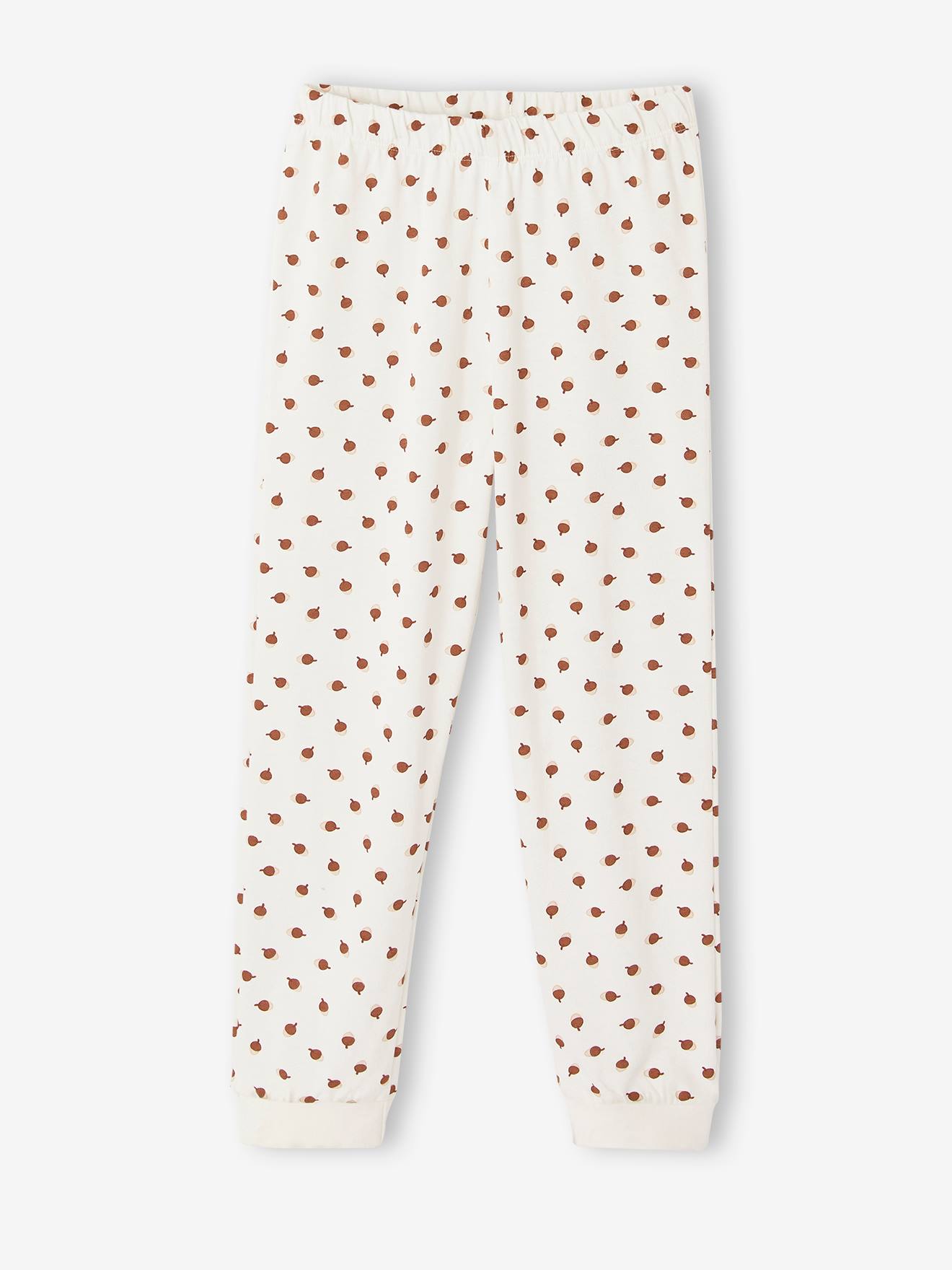 Pyjama fille DS® Tic & Tac rose/écru