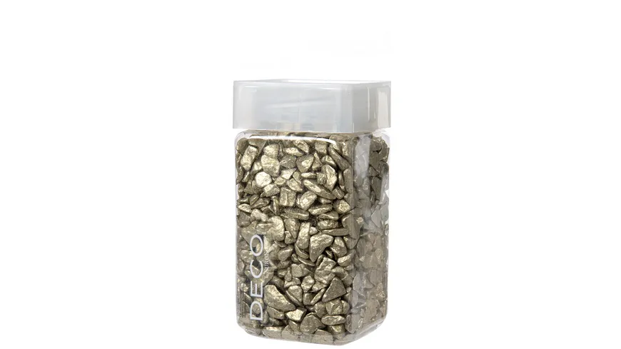 EUROSAND Streudekoration Dekosteine 5-8mm 400 ml weißgold