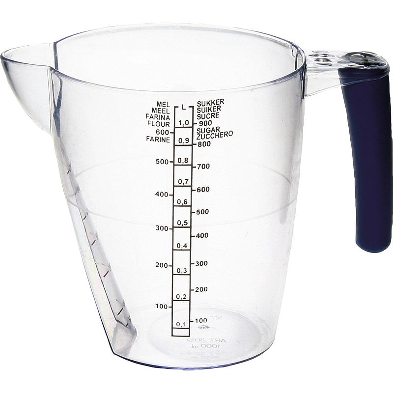 Plast1 Målekanne 1 liter