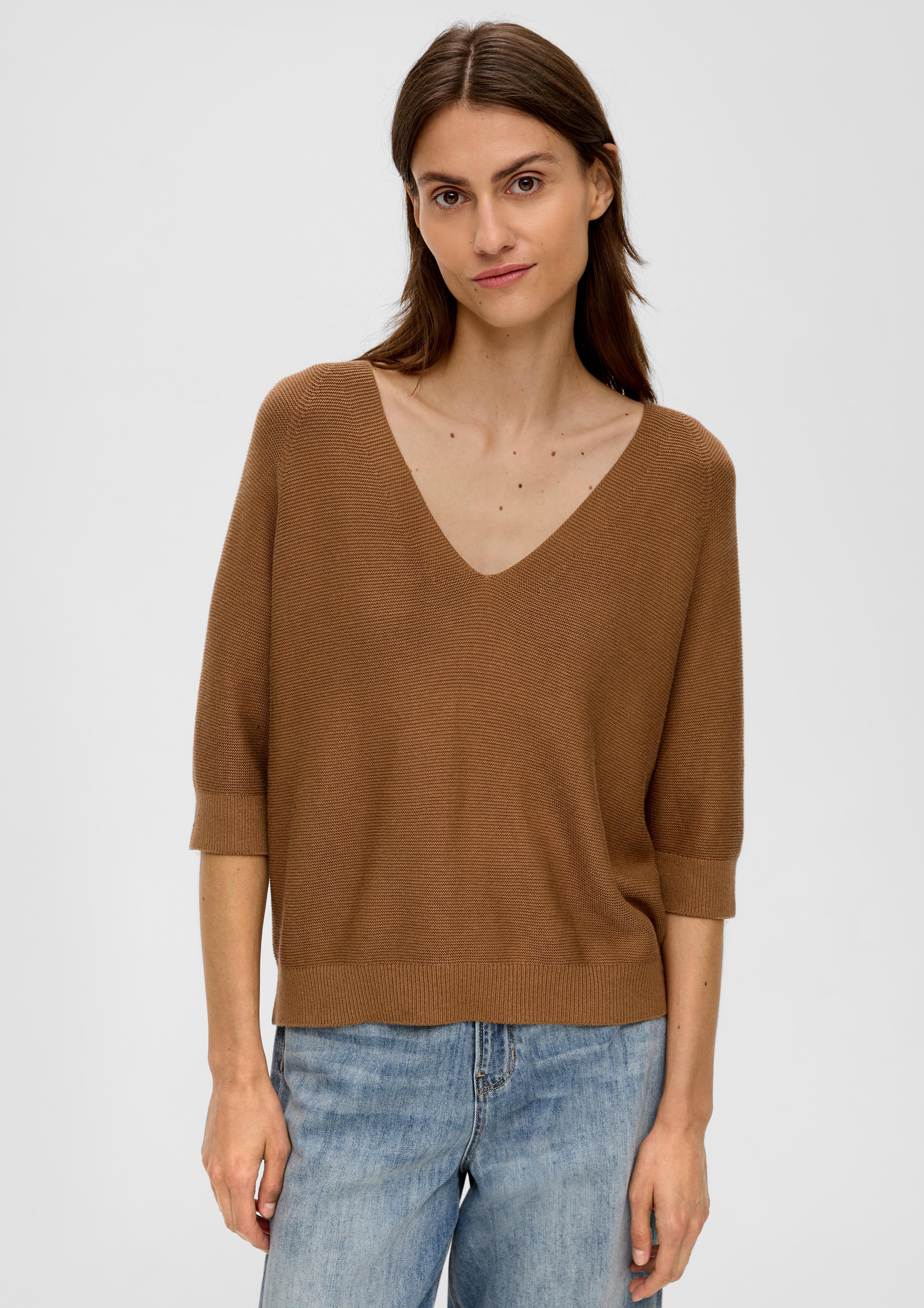 Strickpullover aus Viskosemix  2134377-8469