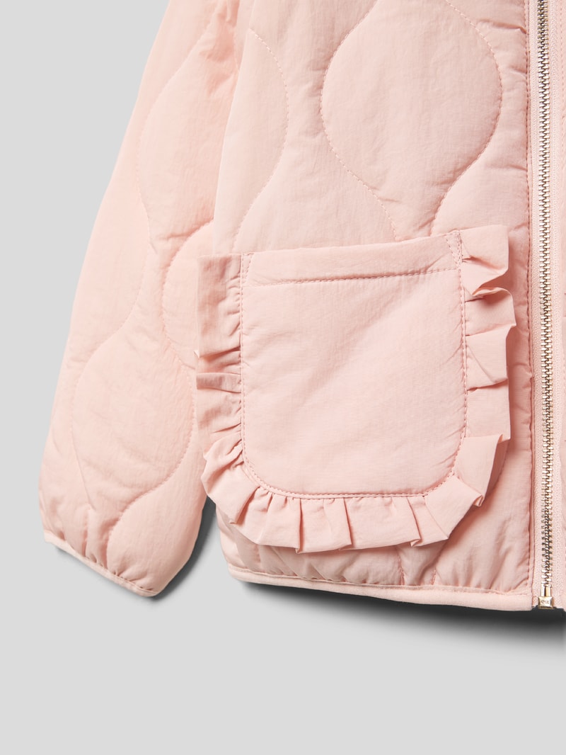 Jacke mit Steppnähten Modell 'PADDED' in hellrosa
