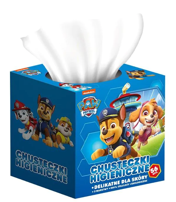 Paw Patrol universalios 3 sluoksnių servetėlės