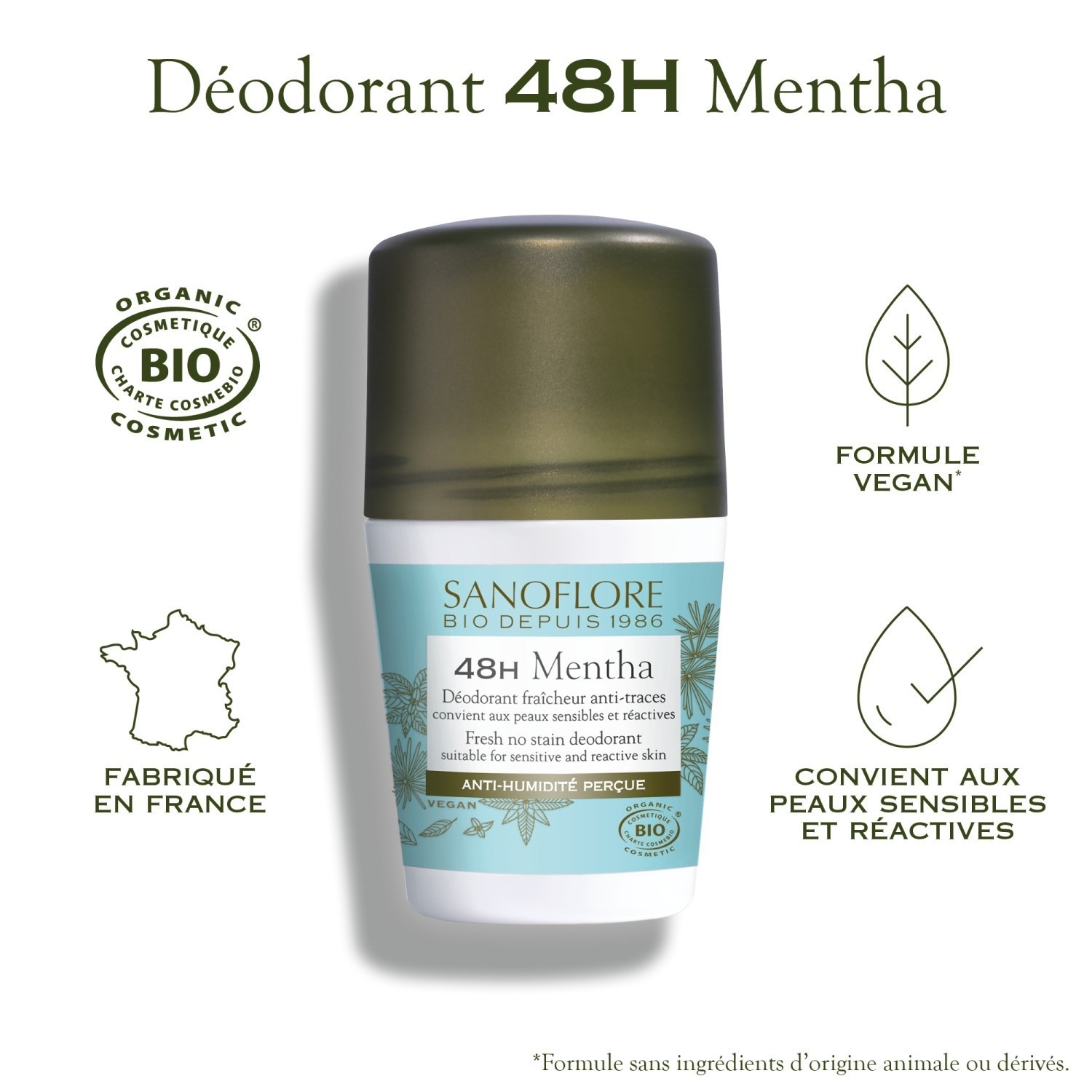 Certyfikowany organiczny dezodorant Sanoflore