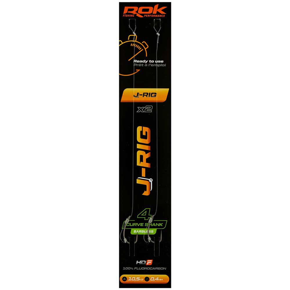 Rok J-Rig Curve Shank szakáll nélküli előke x2