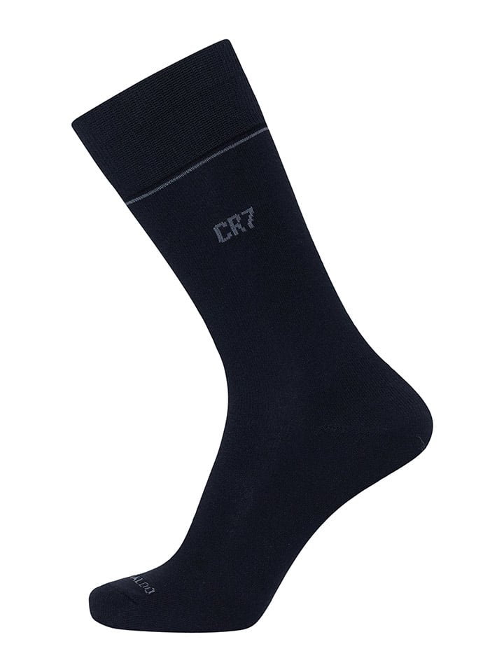 CR7 3er-Set: Socken in Dunkelblau/ Grau günstig kaufen 40-46