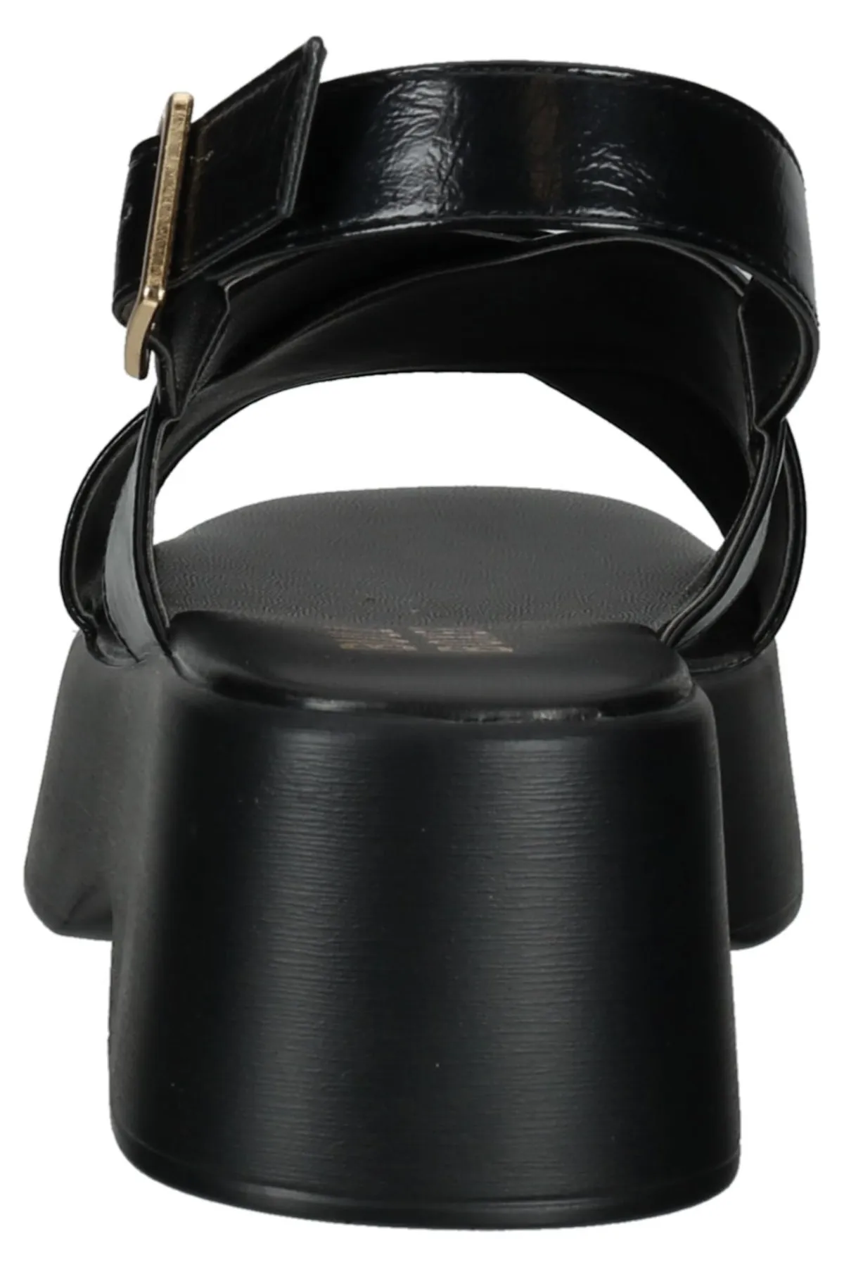 BULLBOXER  Sandalette - Schwarz - Keilabsatz