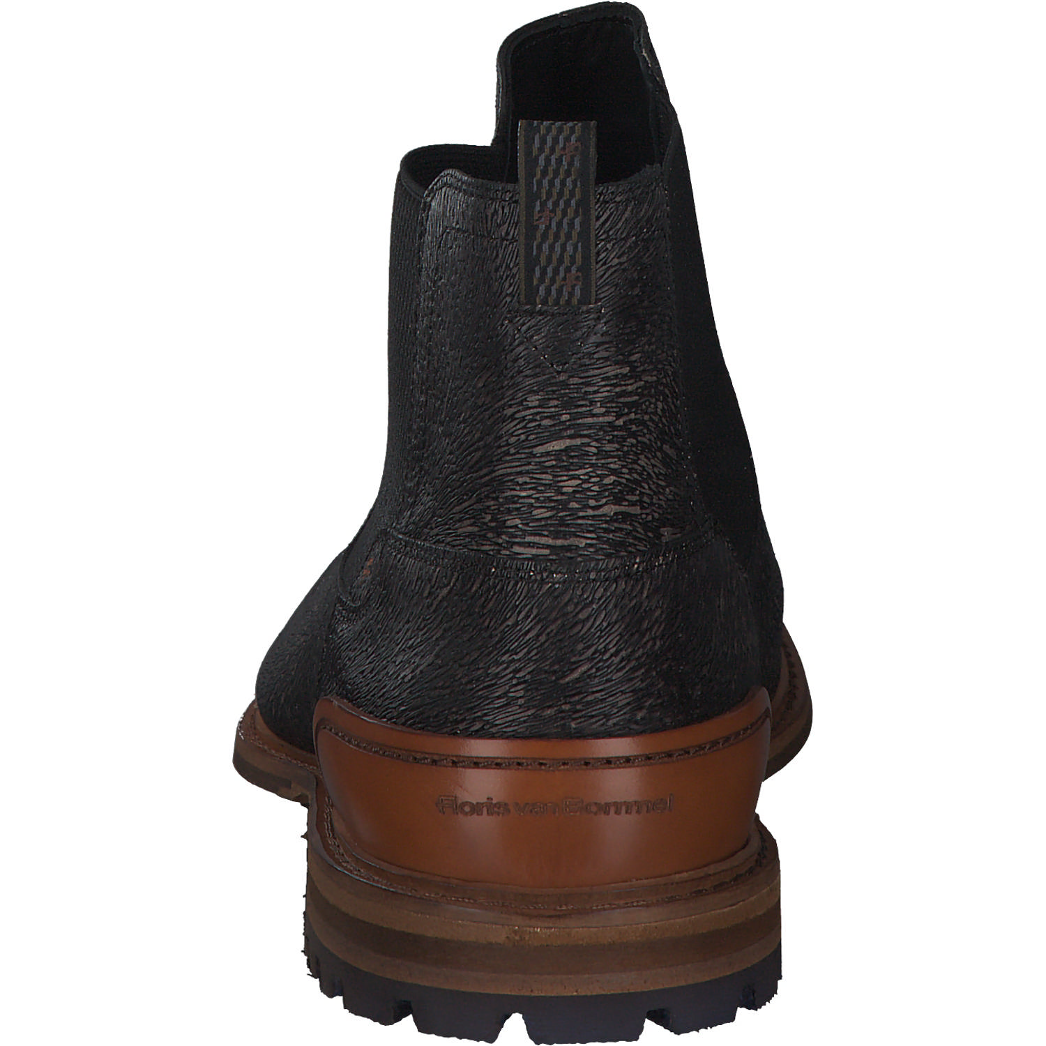 Floris van Bommel 60002, Chelsea Boots, Herren, braun
