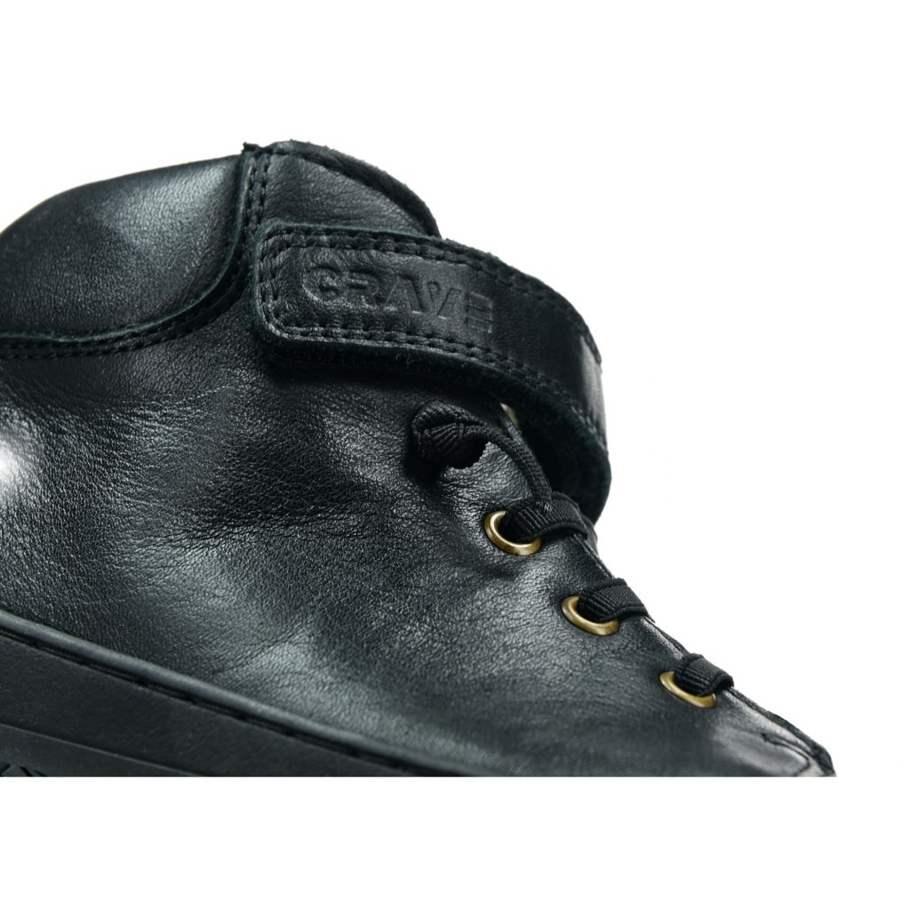 Crave Bergen Black Winter-Barfußstiefeletten