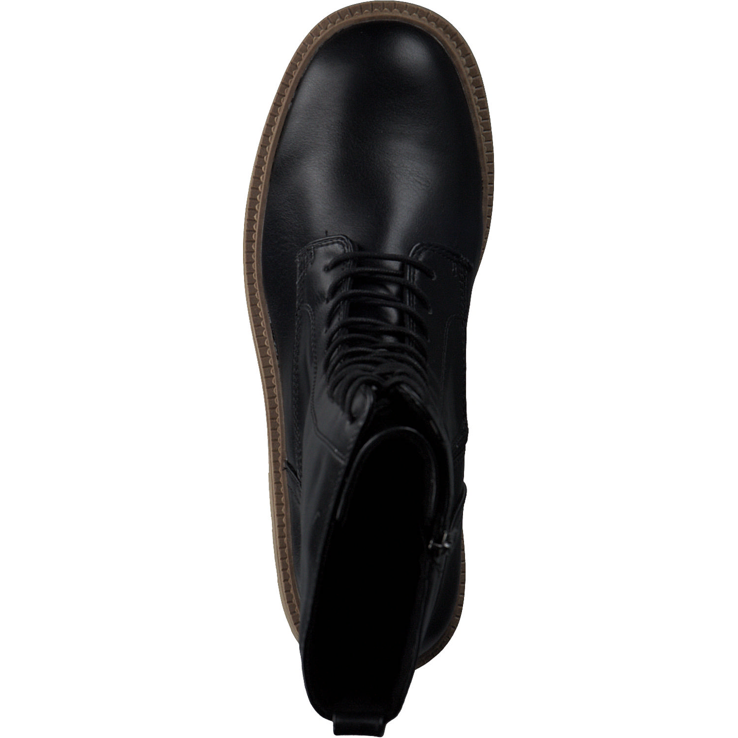 Marco Tozzi 25703, Schnürstiefel, Damen, BLACK / NATURE