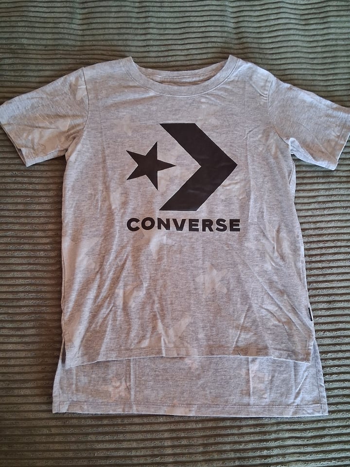 Converse Sportshirt ⭐ T-Shirt Grau 128..134..140 ⭐ günstig kaufen 128-140