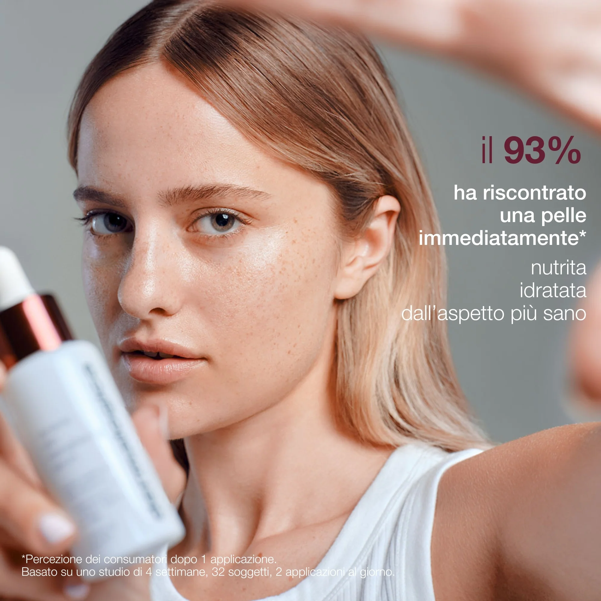 Dinamikus bőrerősítő szérum - Tápláló arcszérum, Pattanás elleni arcszérum, Globális hatású arcspray