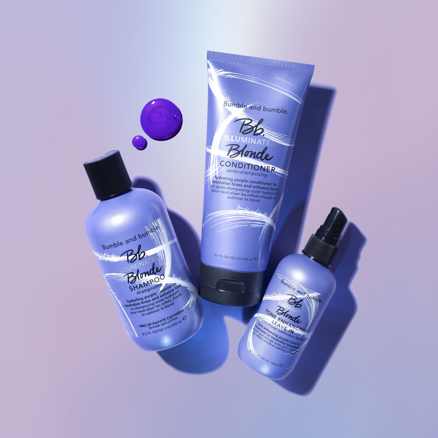 Bumble and Bumble Bb.Illuminated Blonde Shampooing violet raviveur de blond 250 ml