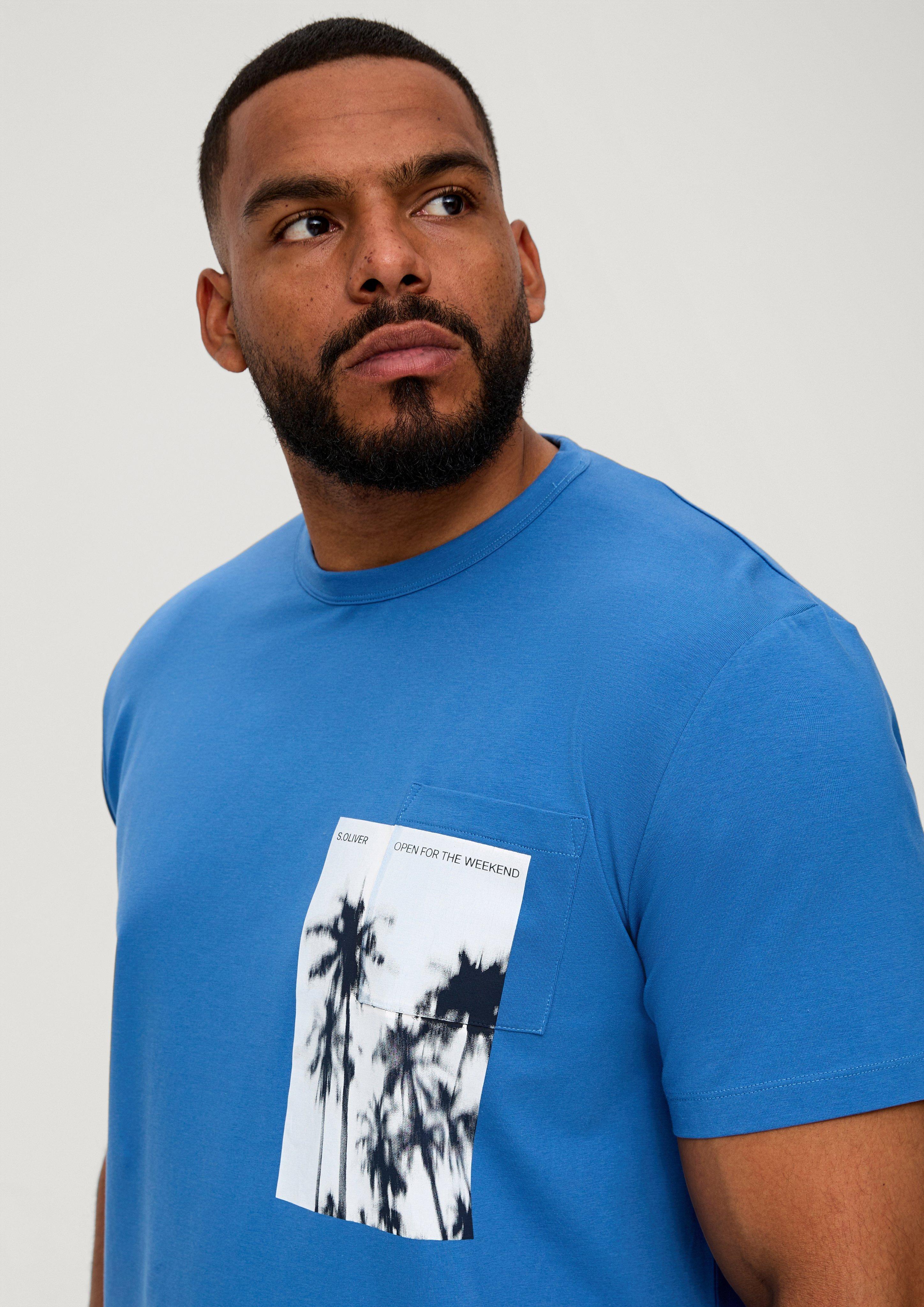 T-Shirt aus Baumwollstretch  2135628-54D1