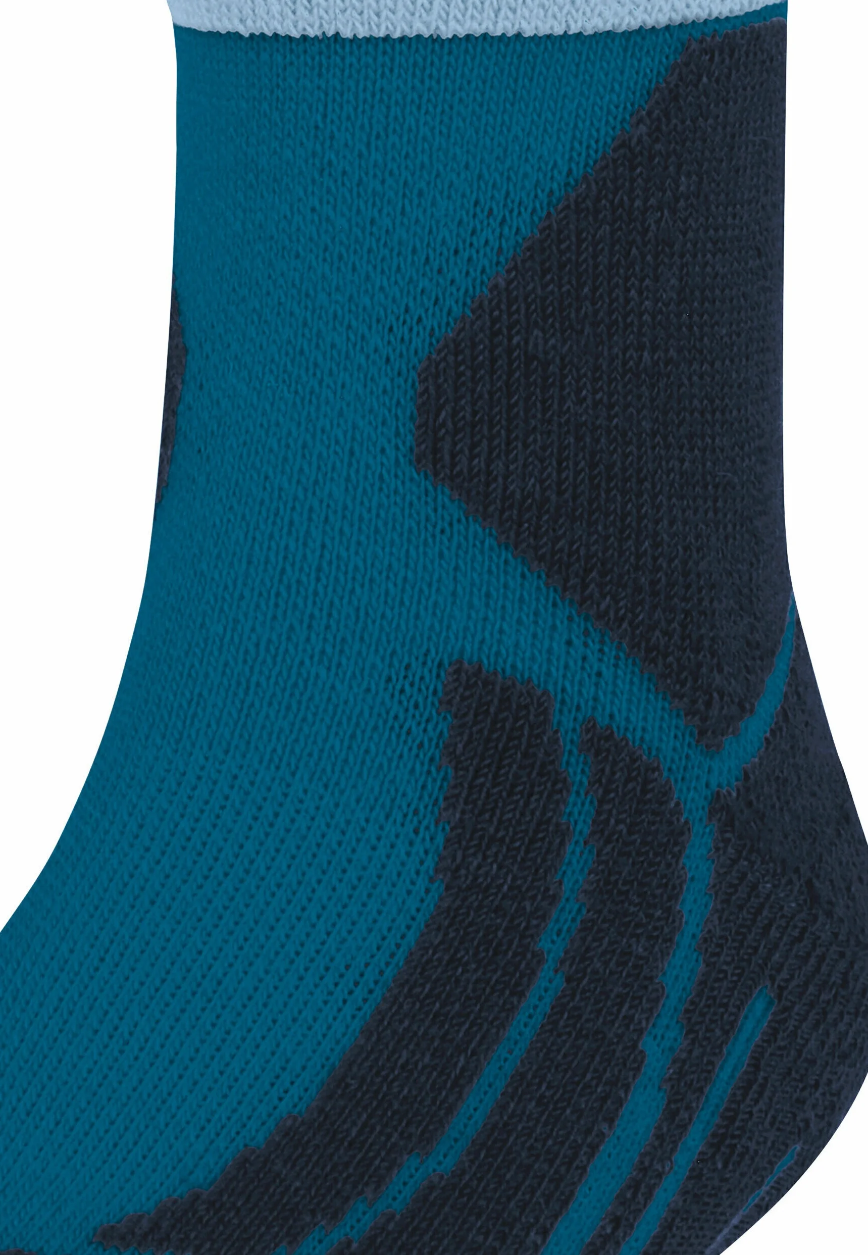 Calcetines deportivos funcionales Falke SK2 Stripes para niños, de esquí, de resistencia media, acolchados y antiampollas.