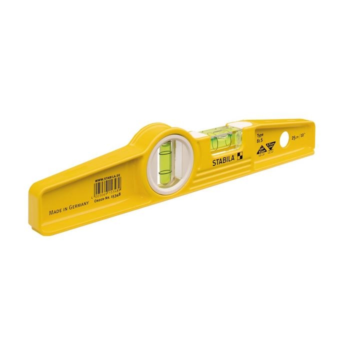 Nivelă cu bulă de aer Stabila 02500 Tip 81 S, 25 cm