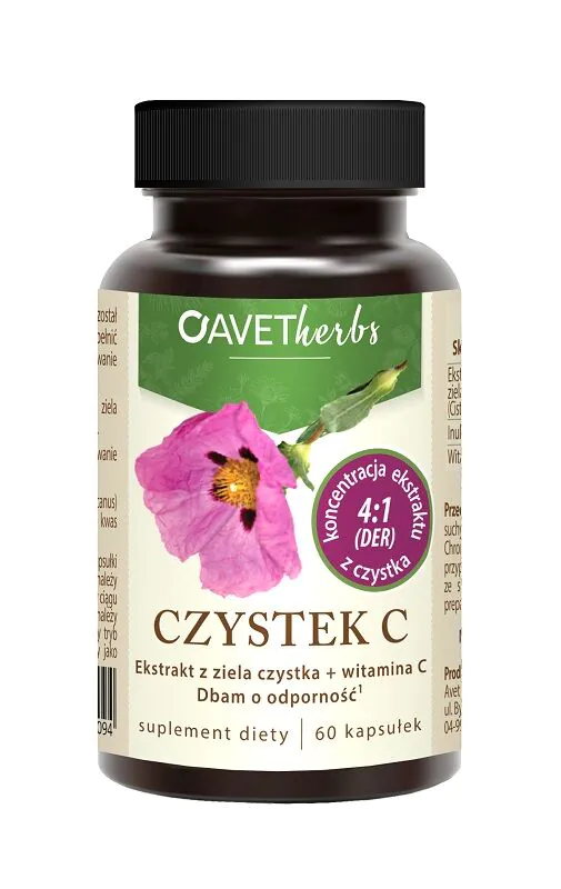 Avet Herbs Cistus C 60 kapsula