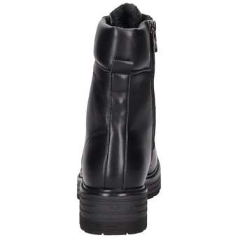 Tom Tailor Schnür Boots in schwarz