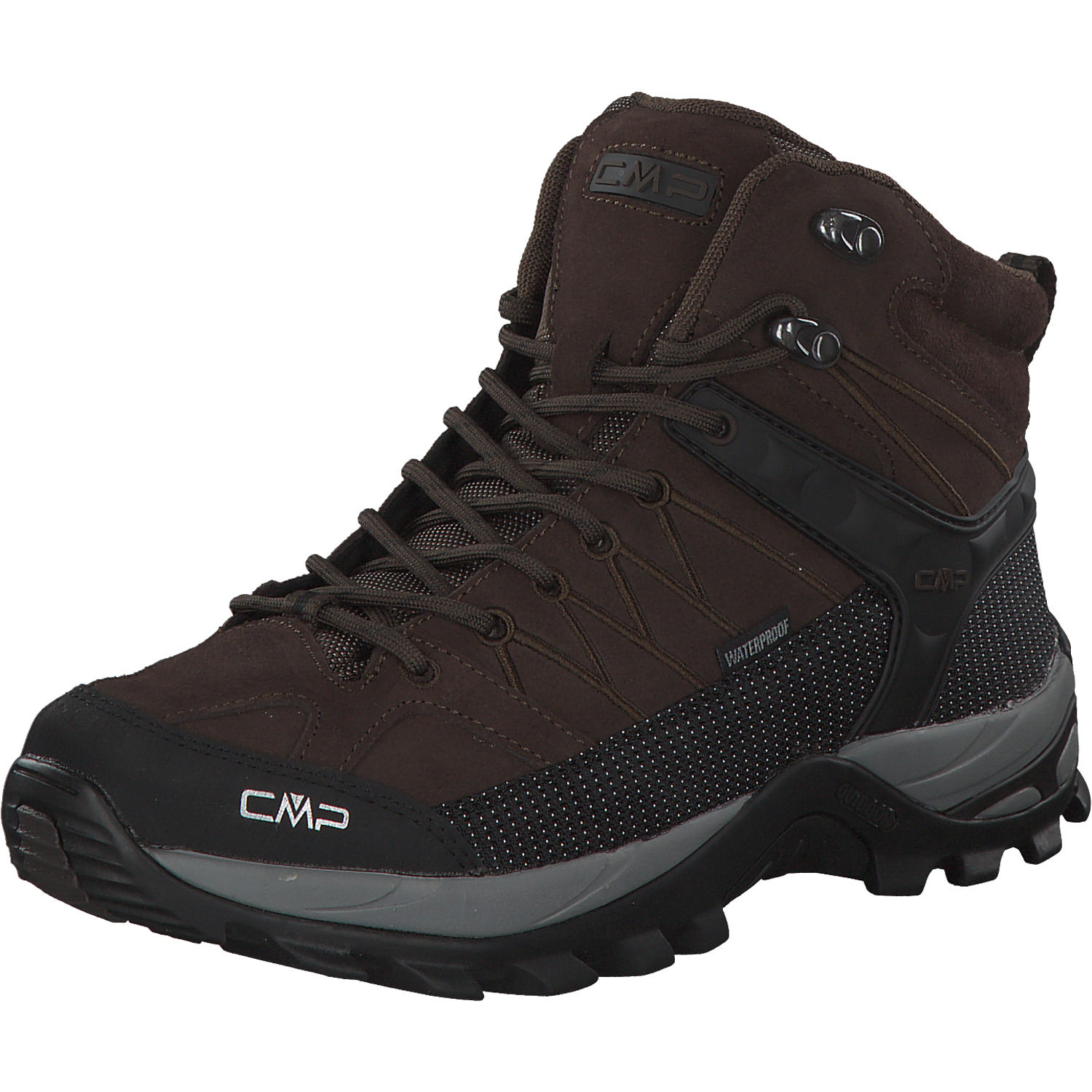 CMP Rigel Mid 3Q12947, Trekkingschuhe, Herren, Braun (Wood/Adriatico)