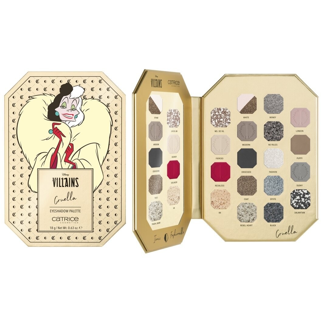 Villains Cruella Eyeshadow Palette