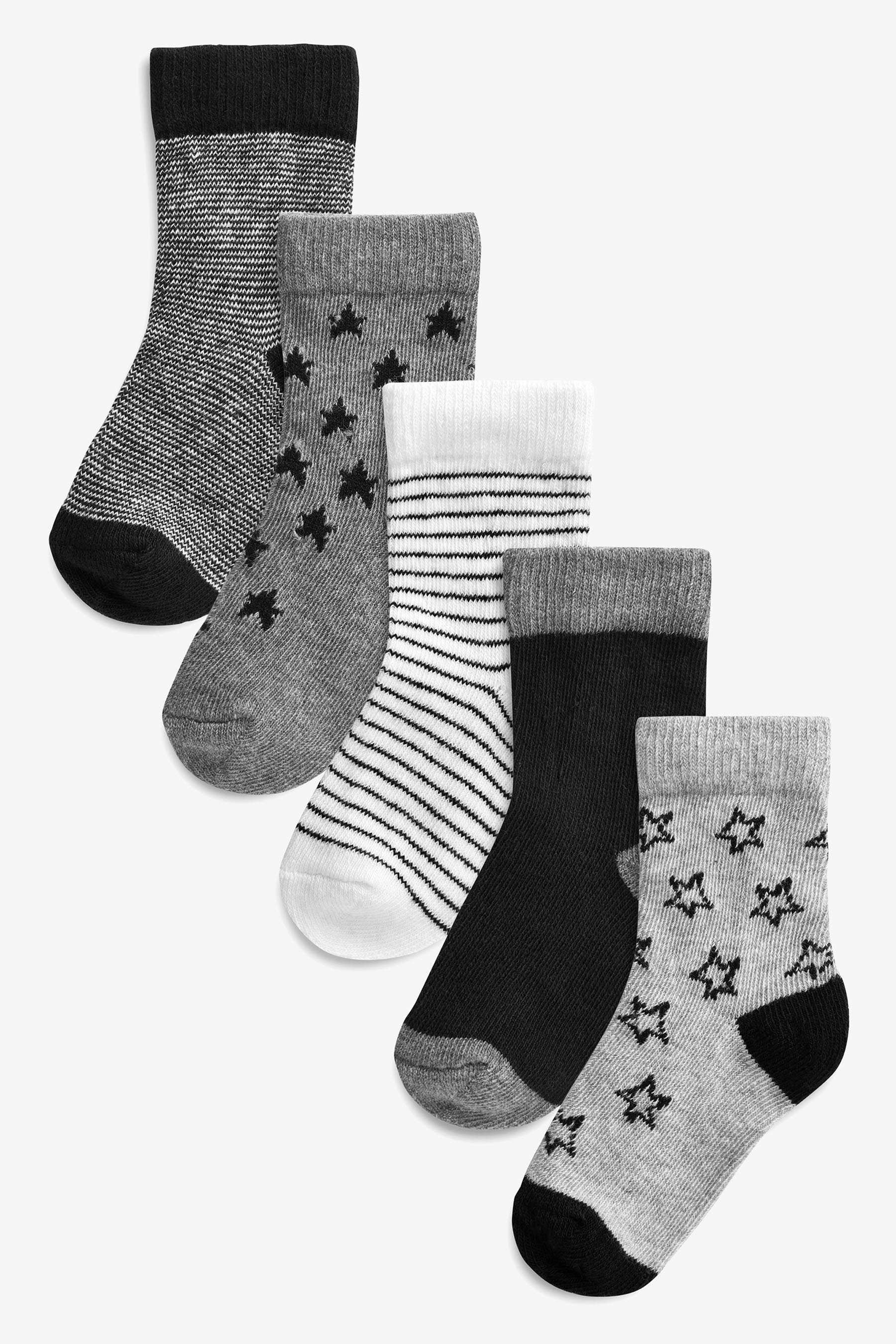 Next Kurzsocken Babysocken im 5er-Pack (5-Paar)