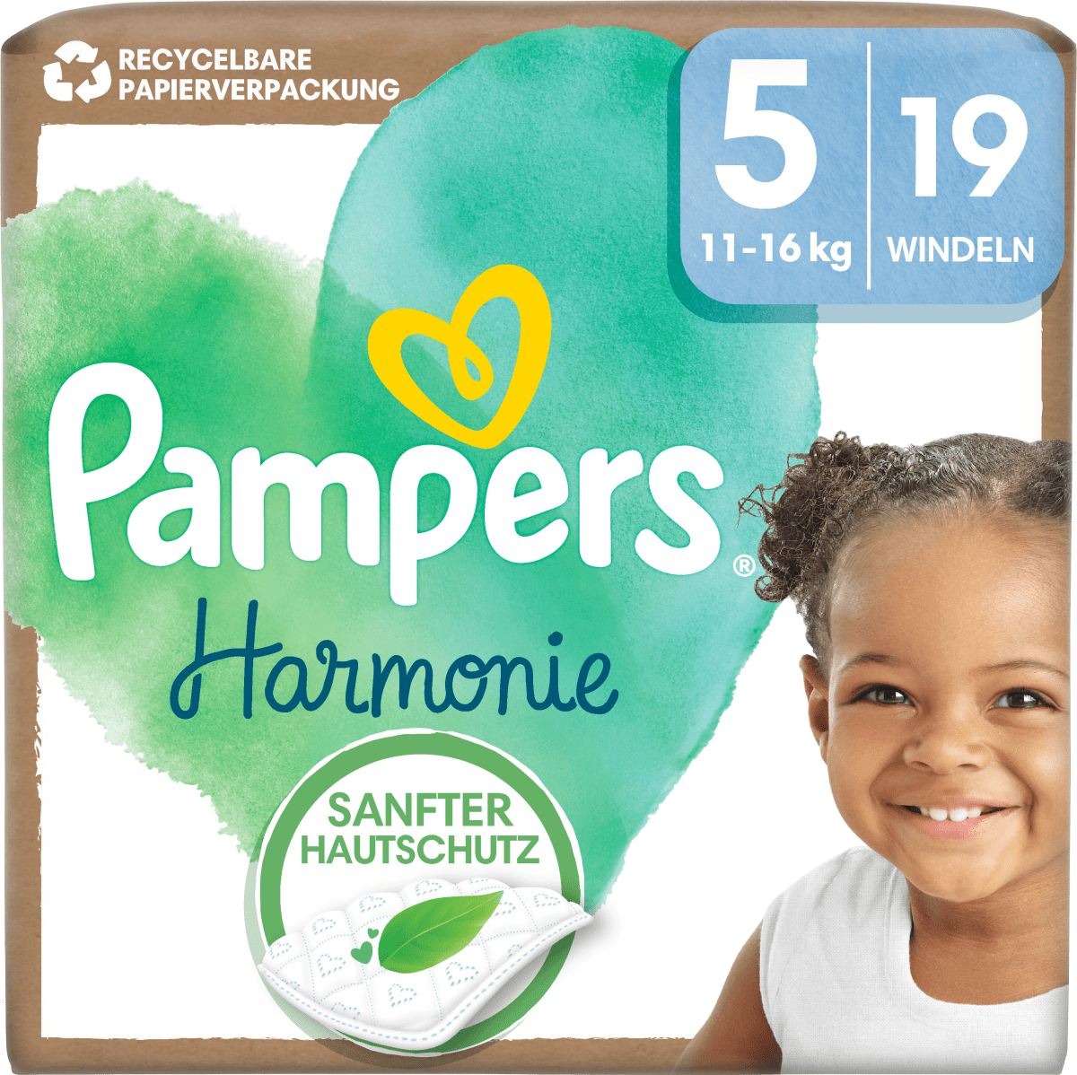 Windeln Harmonie Gr.5 Junior (11-16 kg), 19 St
