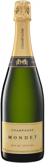 Champagne Demi Sec halbtrocken - Champagne Mondet