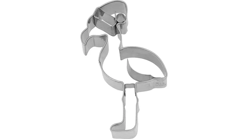 RBV BIRKMANN Ausstechform Weihnachtsflamingo 10cm