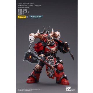 Warhammer 40k Actionfigur: Chaos Space Marines - Red Corsairs Exalted Champion Gotor the Blade