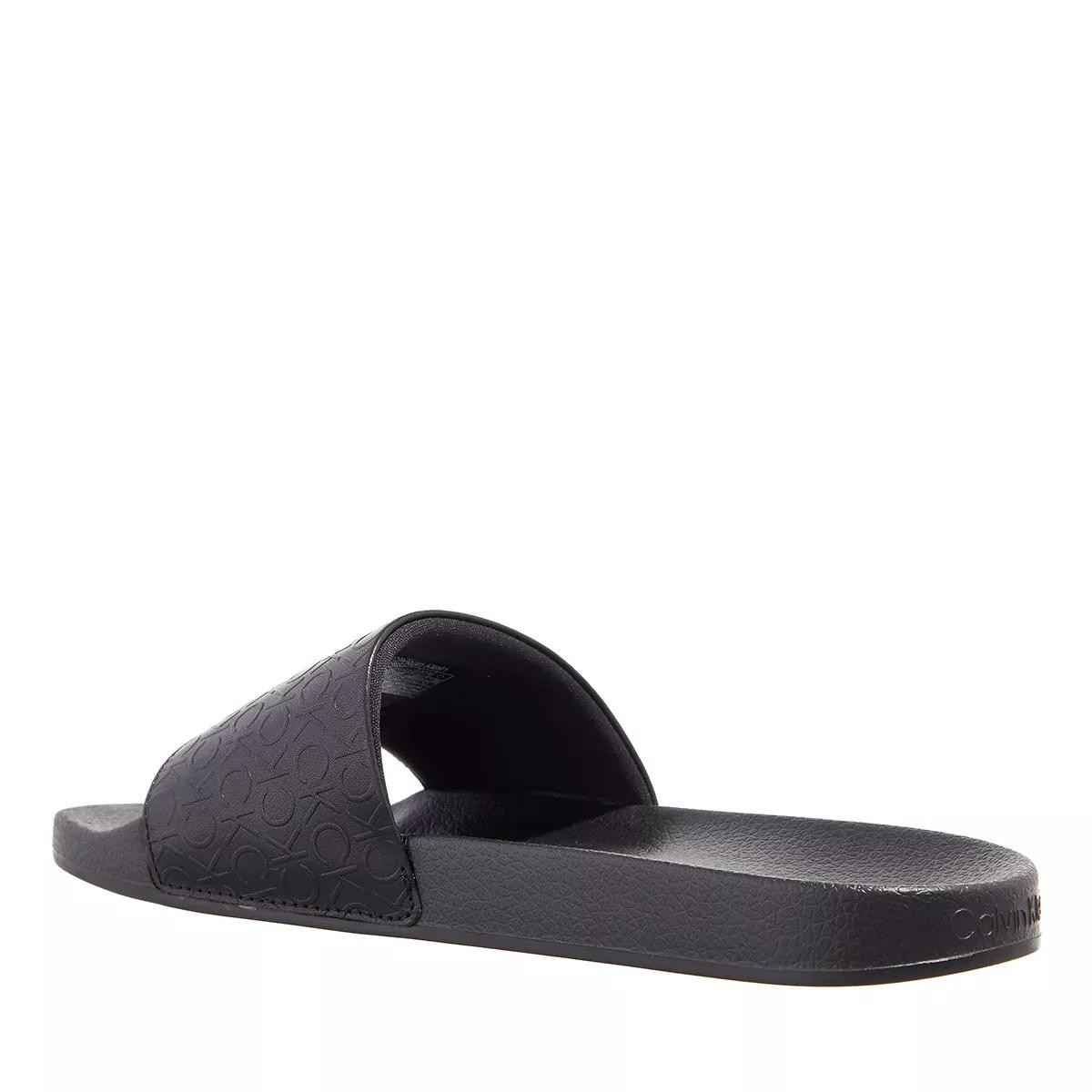 CALVIN KLEIN Pantoletten schwarz Slide