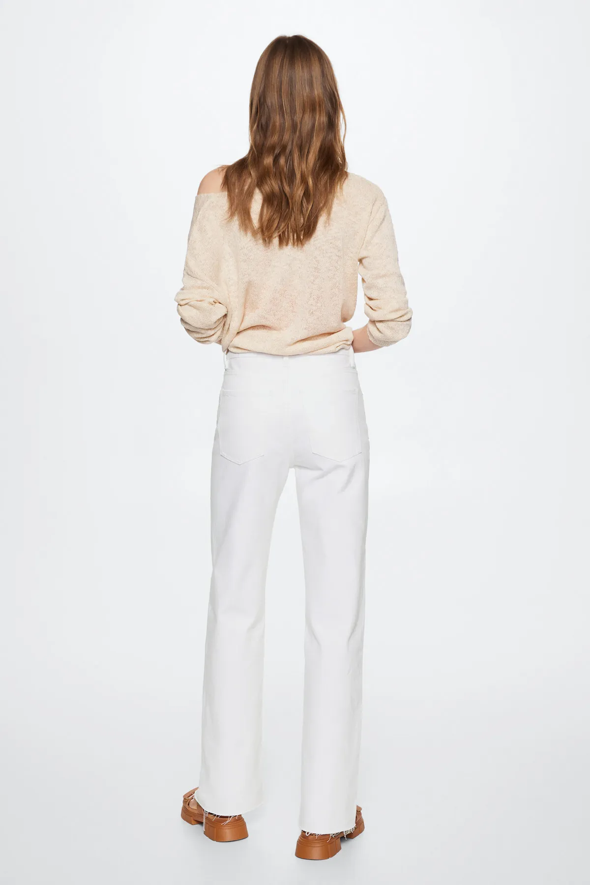 MANGO  Weiße Damenjeans 37010253