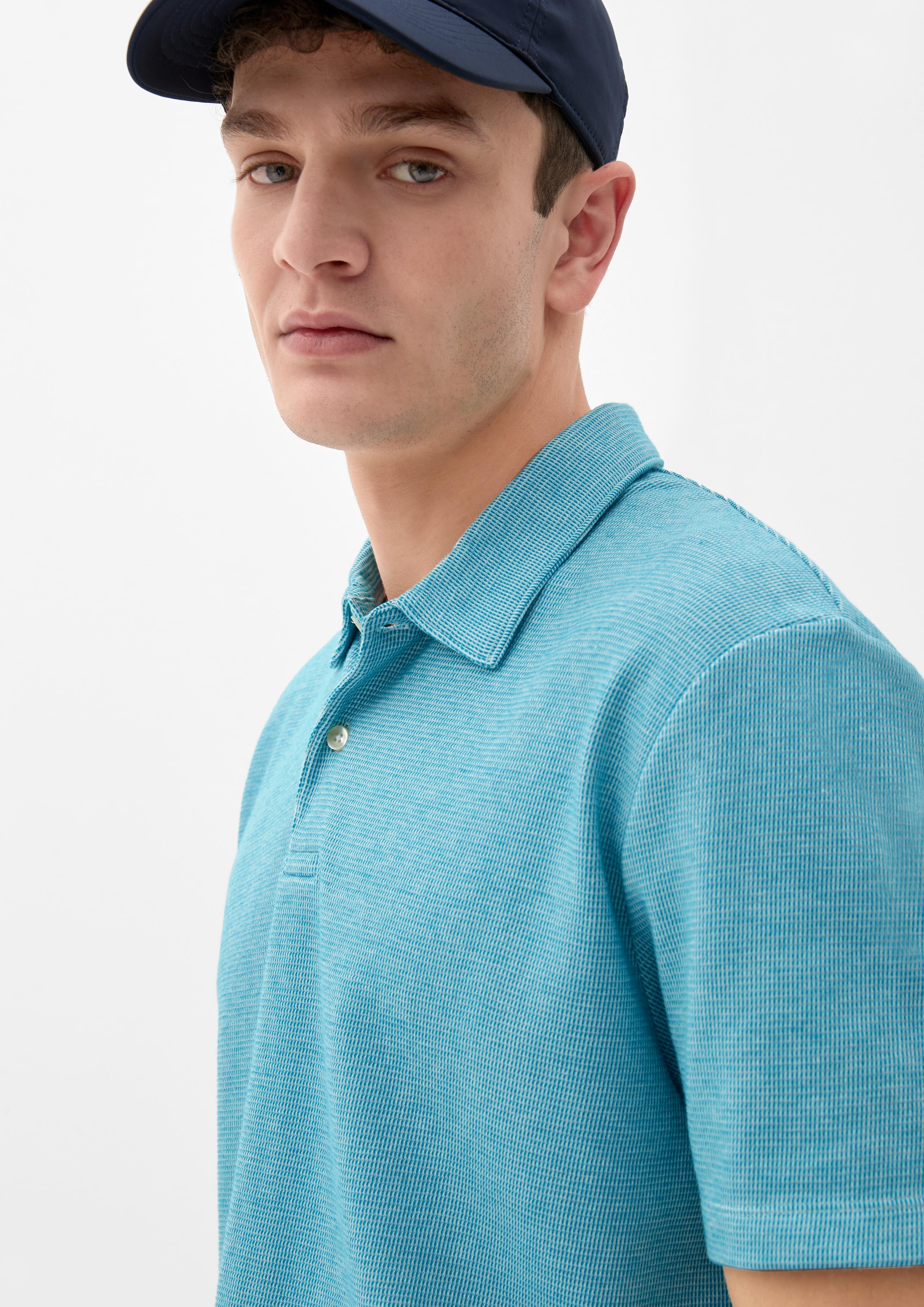 Poloshirt aus Baumwollmix  2129439-63M1