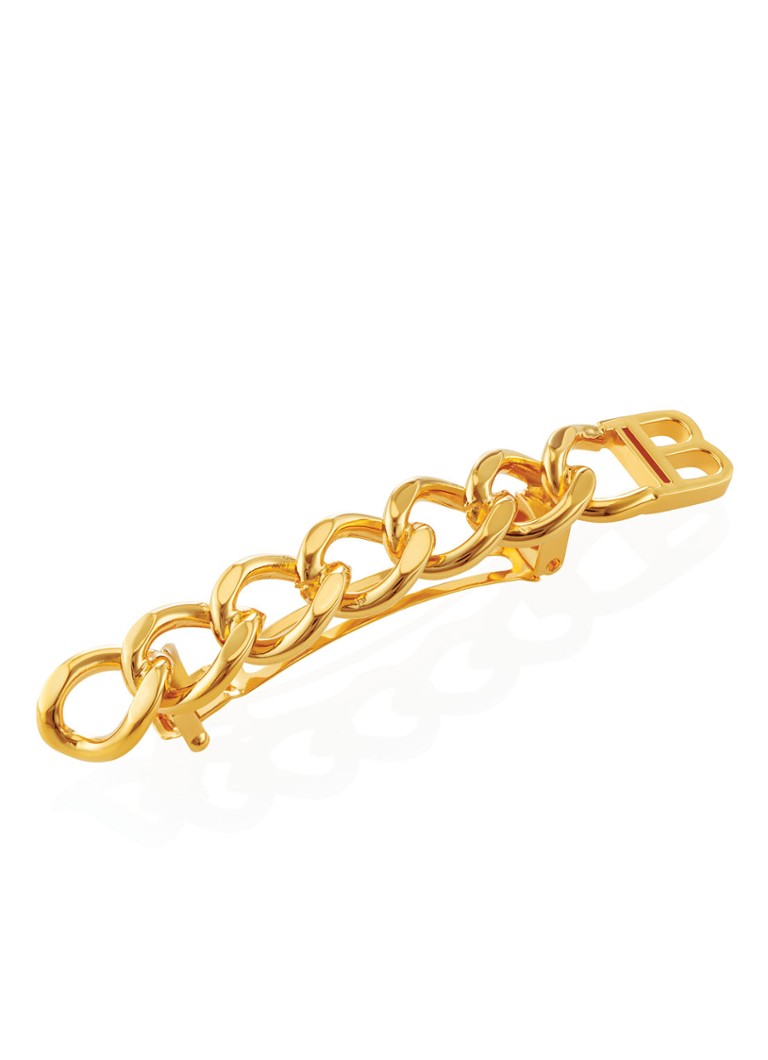 Balmain Hair  Gold Plated Chain haarclip medium