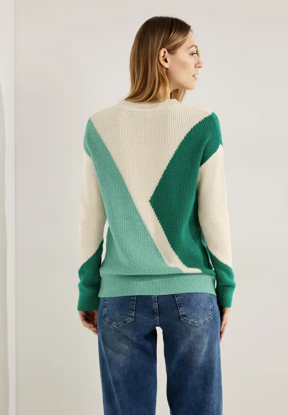 CECIL Jacquard Strickpullover