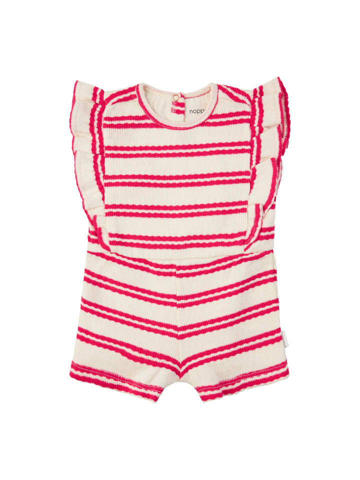 Noppies Strampler Mogul in Stripe pattern Pink günstig kaufen