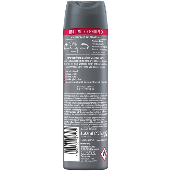 Anti-Transpirant Spray Stark & Sicher