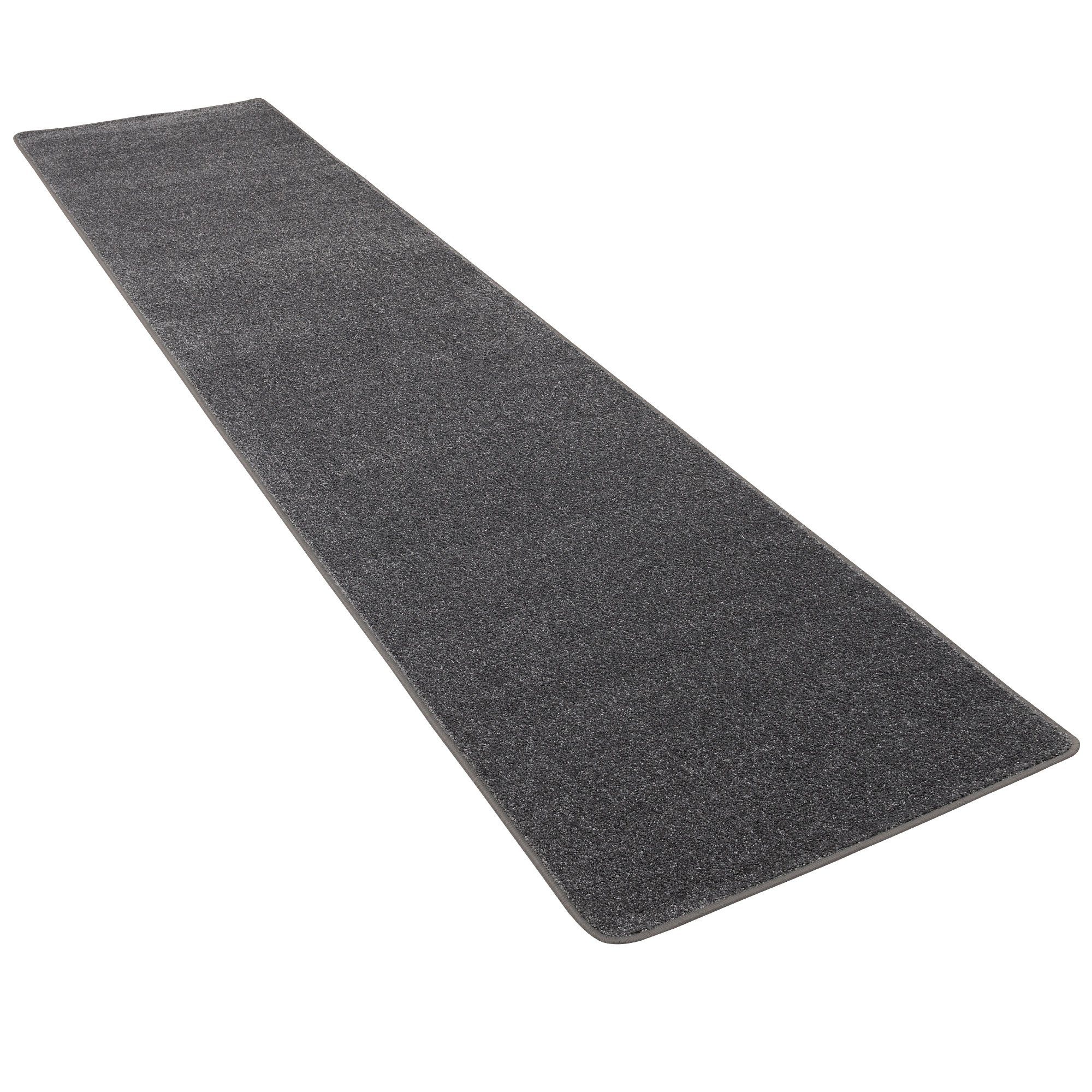 Läufer Hochflor Velours Läufer Teppich Luna, Snapstyle, Rechteckig, Höhe: 16 mm