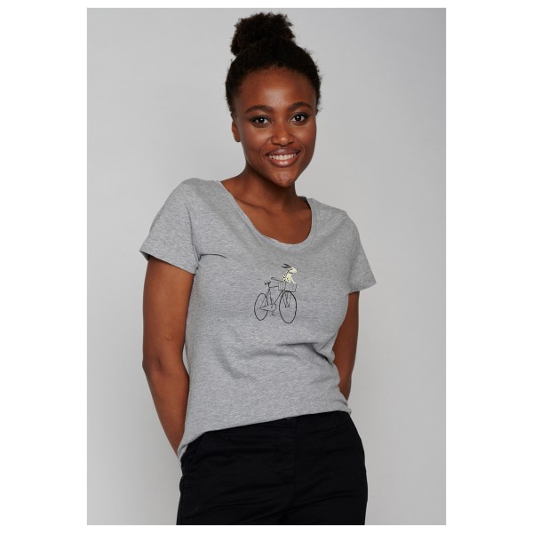 GreenBomb - Women's Bike Dog Basket (Loves) - T-Shirt