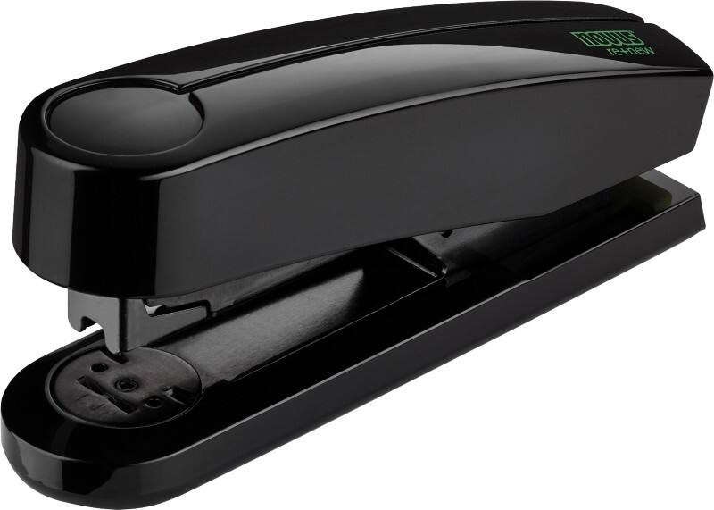 Novus re new Heftgerät B Halbstreifen 40 Blatt Schwarz 24/6, 24/8, 26/6, 26/8 Kunststoff, Metall