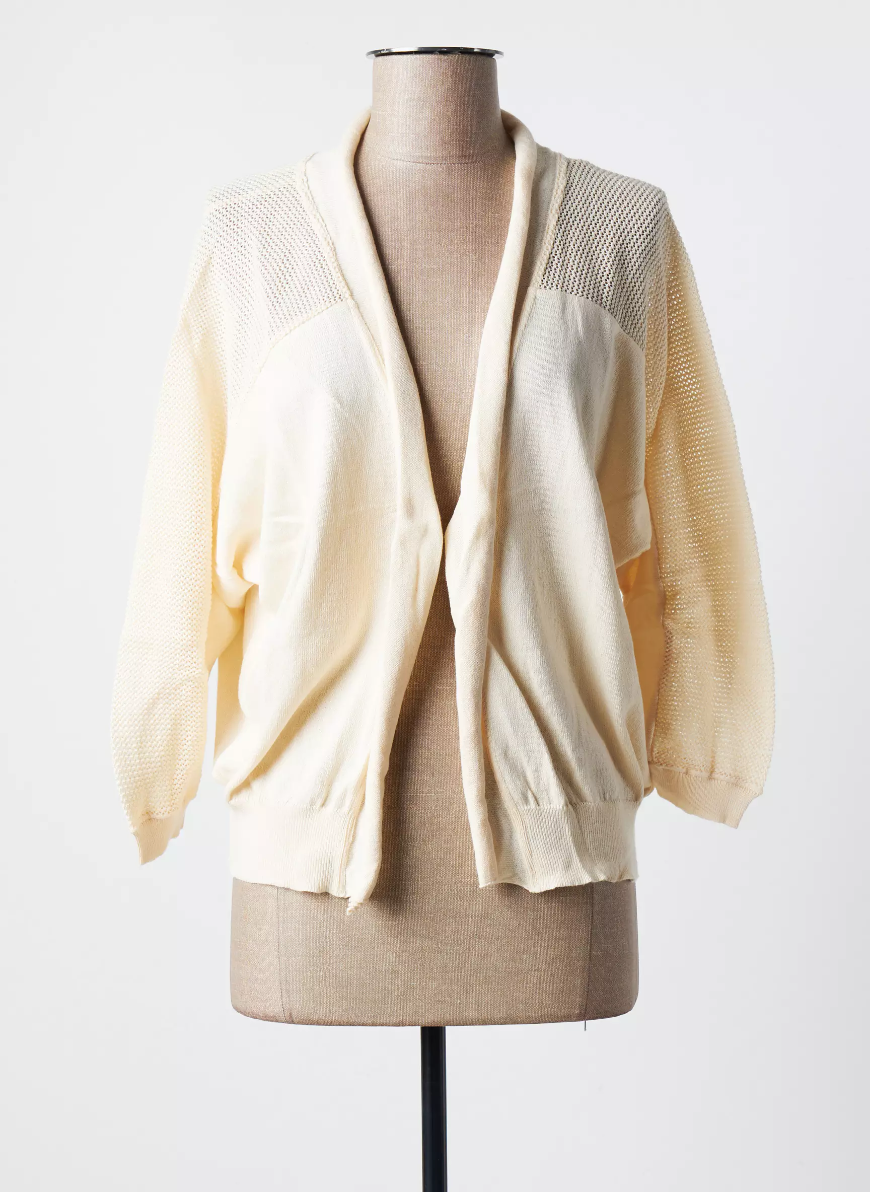Le Petit Baigneur Cardigans Femme couleur beige