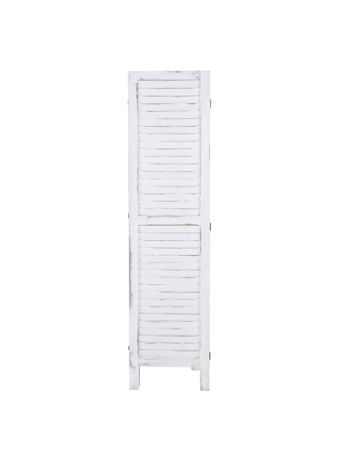 MCW Paravent G30, Shabby-Look, Weiß günstig kaufen onesize