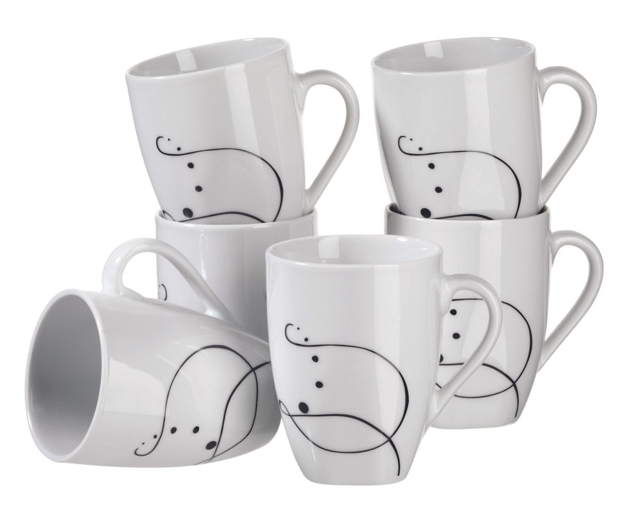 Mäser Serie Chanson, Kaffeebecher-Set 6-teilig