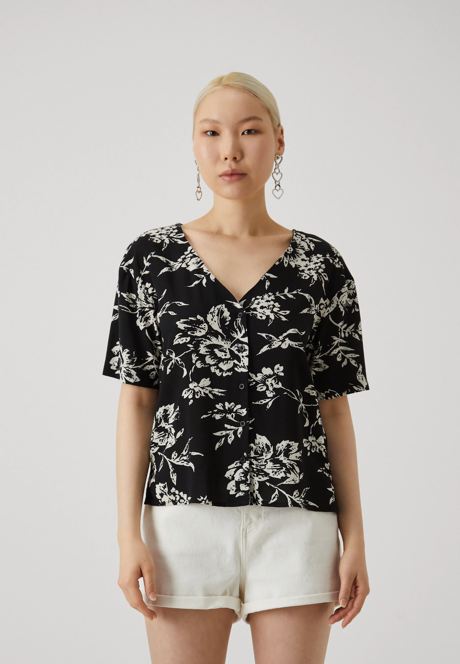JDY JDYSTARR LIFE CAMISA DE CUELLO EN V - Blusa