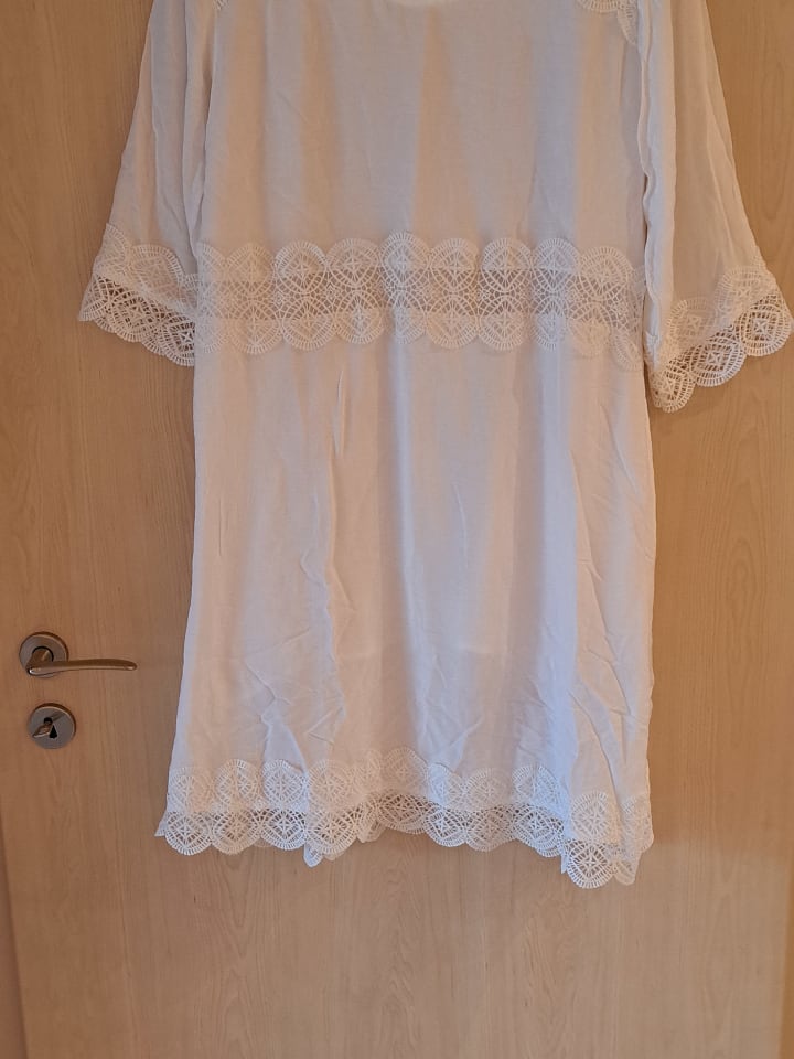 H.H.G. Kleid in Weiß günstig kaufen M
