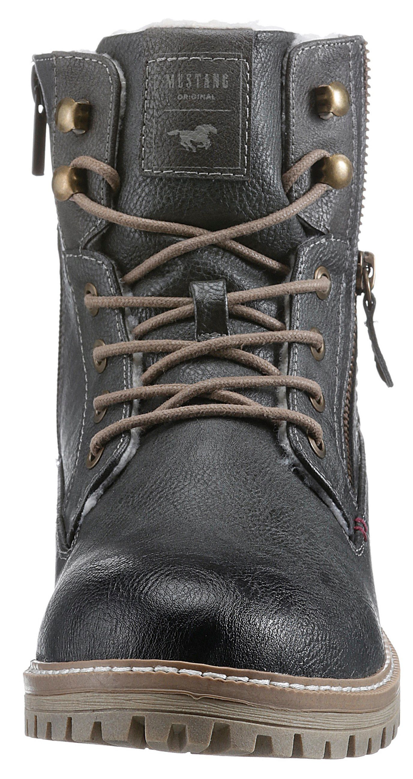 Mustang Shoes Schnürboots mit Warmfutter