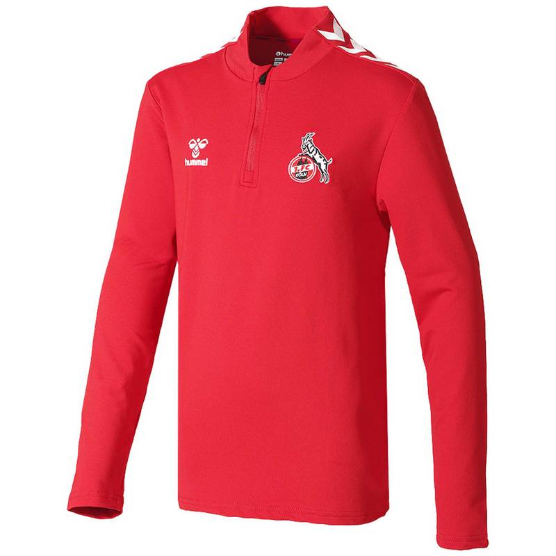 hummel 1. FC Kln Half-Zip Funktionssweatshirt Herren