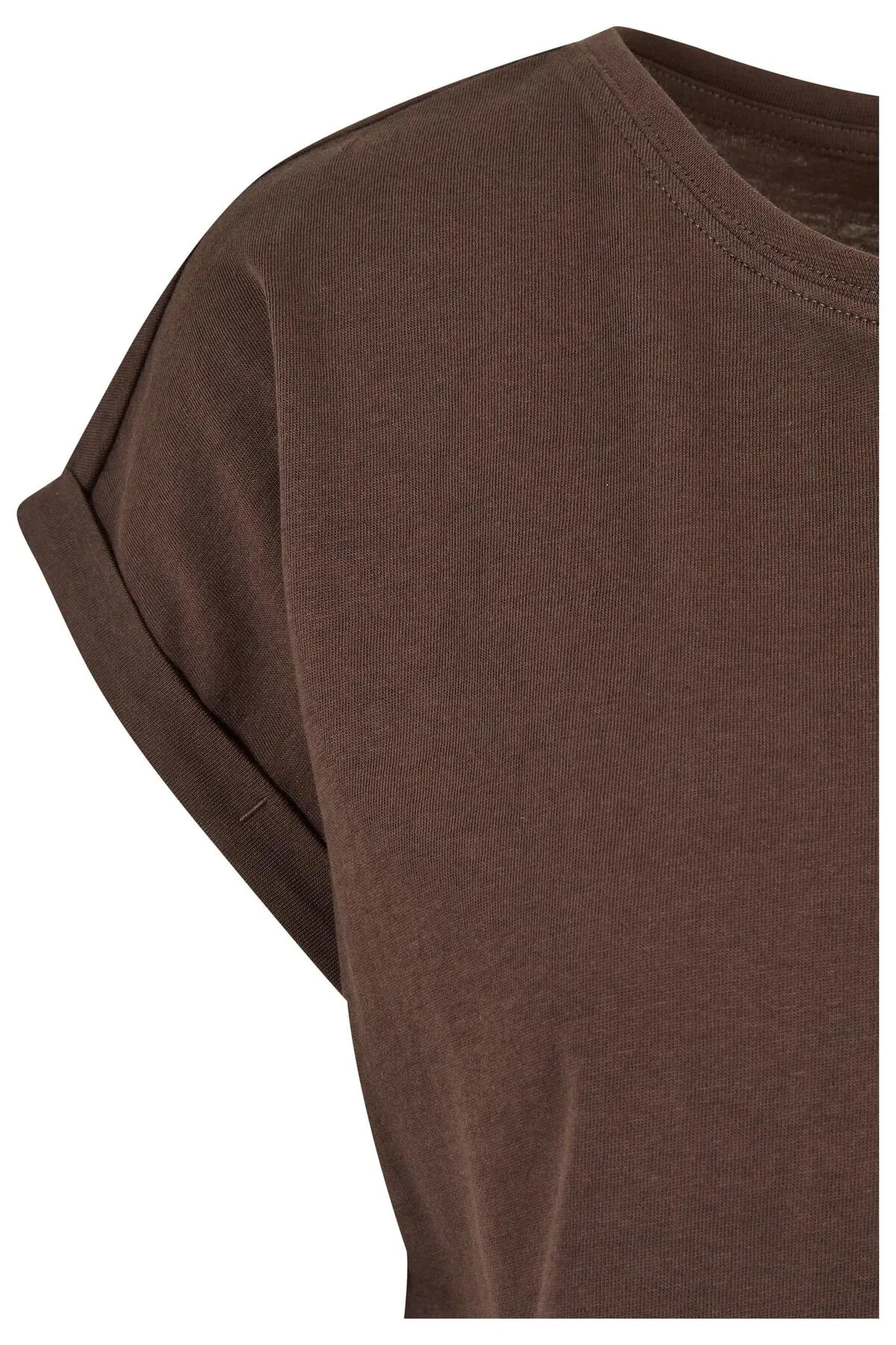 Urban Classics  Damen T-Shirt mit verlängerter Schulterpartie für Damen