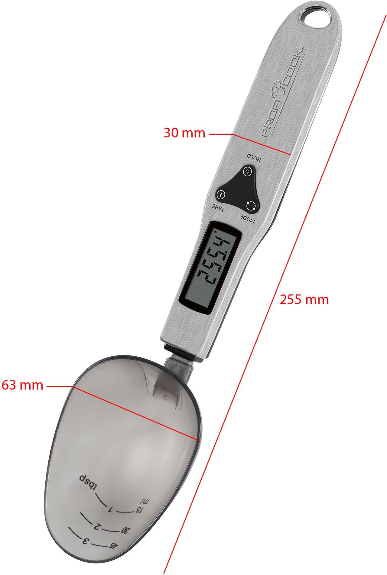 ProfiCook Löffelwaage PC-LW 1214, (1-tlg)